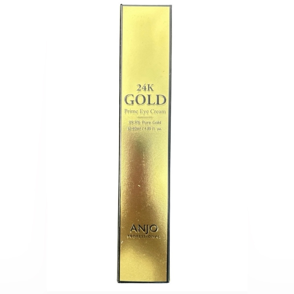 24K Gold Prime Eye Cream depuffing and anti-wrinkle NEW. ANJO.